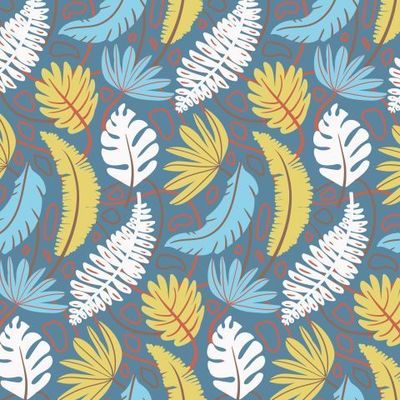 Тропические листья