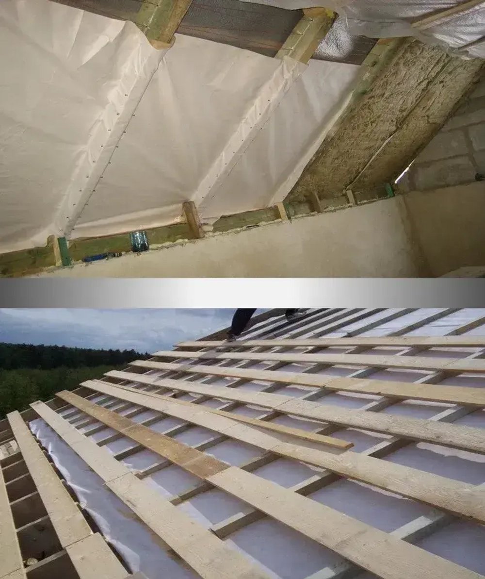 Пароизоляция SUPERSPAN B (70 кв.м.)/ Паровой барьер для стен