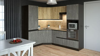 Кухонный гарнитур Адажио оптима 1800мм*2400мм