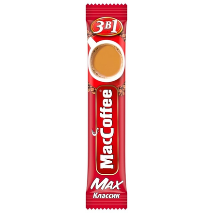 Кофе растворимый MacCoffee Классик 3в1 12 гр