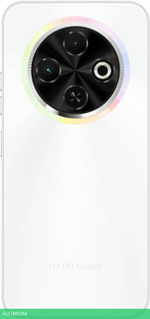 Смартфон Tecno Spark 30C 6GB/128GB Orbit White (KL5n)