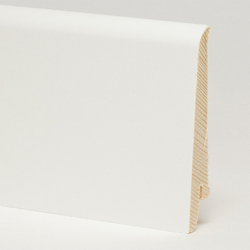 Плинтус Pedross белый гладкий 80*16*2500
