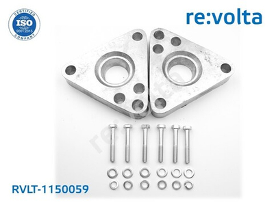 Проставки увеличения клиренса передние 25 мм Nissan QASHQAI J11, X-TRAIL T32 / RVLT-1150059