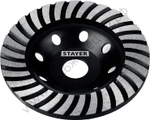 STAYER Turbo d 125 мм, Сегментированная алмазная шлифовальная чашка (33380-125)