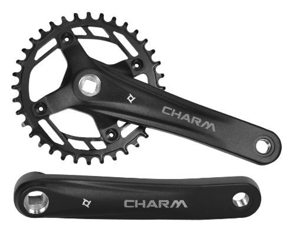 Система PROWHEEL CHARM-FDO4S - 36T*175mm,AL-6061-T6,CHAINLINE:50mm,под квадрат (10702070/031222/3426786, Китай)