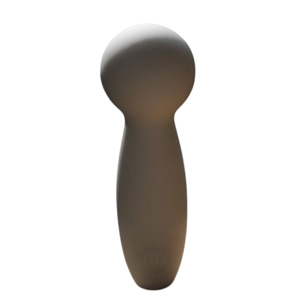 Серый аккумуляторный мини-wand 9,5см с шаровидной головкой Sose Harmony HA00104