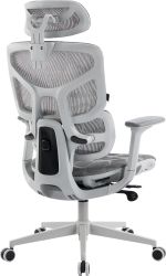 Эргономичное кресло Everprof Alfa Grey Сетка Серый