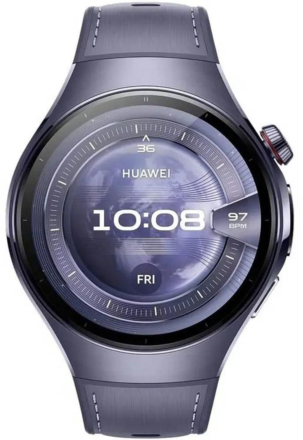 Смарт-часы Huawei Watch 5 Rates-L39L,  46мм,  1.5",  с SIM,  фиолетовый
