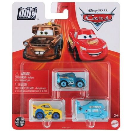 Тачки - Набор из 3 гоночных машин HTR07 / артикул   GKG01 HTR07  / GTIN 194735196357