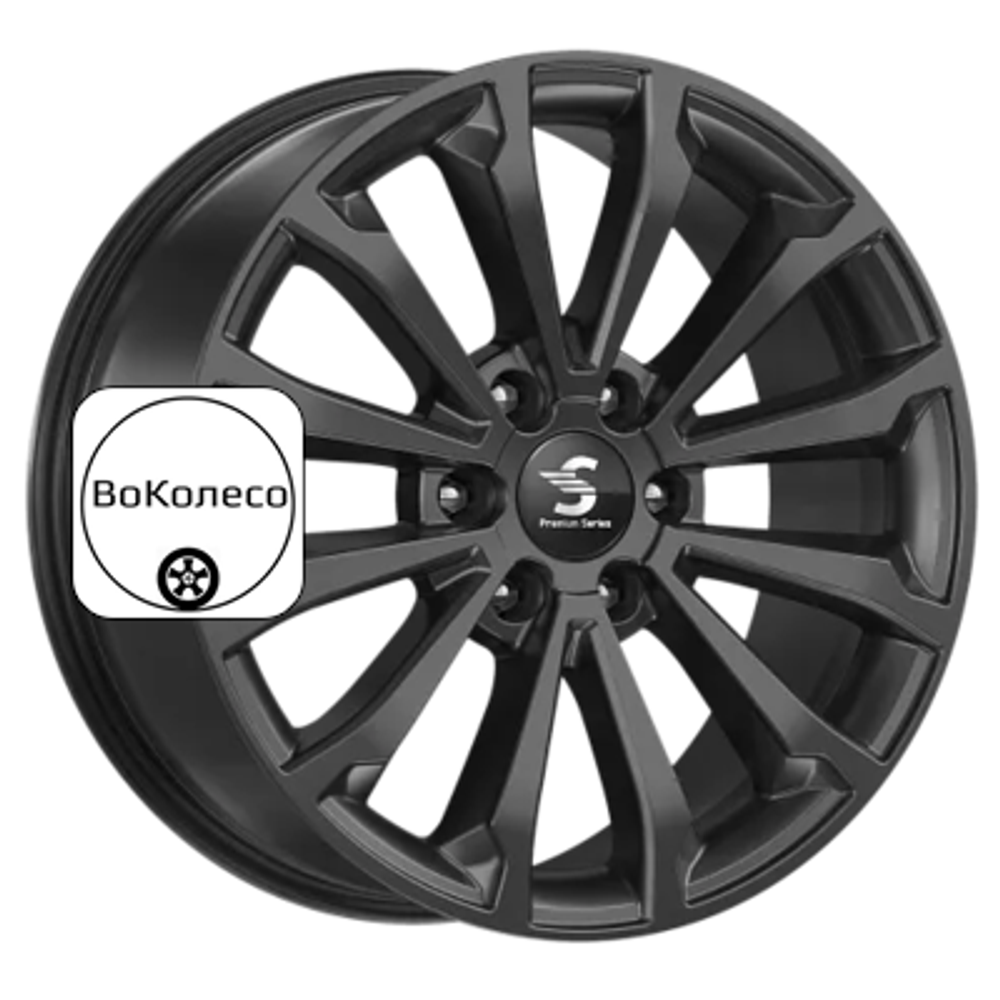 8,5x20/6x139,7 ET27 D77,9 КР006 (Chevrolet Tahoe IV) Fury black Premium Series