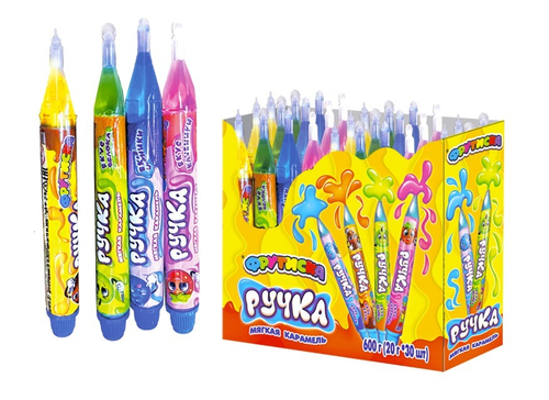 Карамель мягкая "Фрутиска" (Ручка) 12*30шт 20г