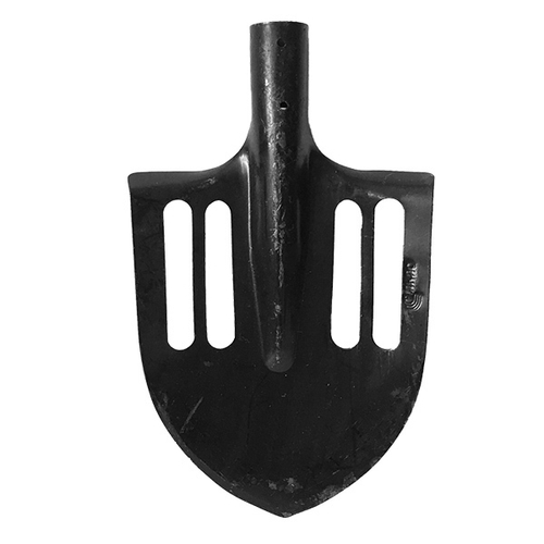 69-0-007 Лопата штыковая, остроконечная с пазами, рельсовая сталь