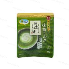 Японский чай матча Катаока Tsujiri matcha milk, 190 гр.