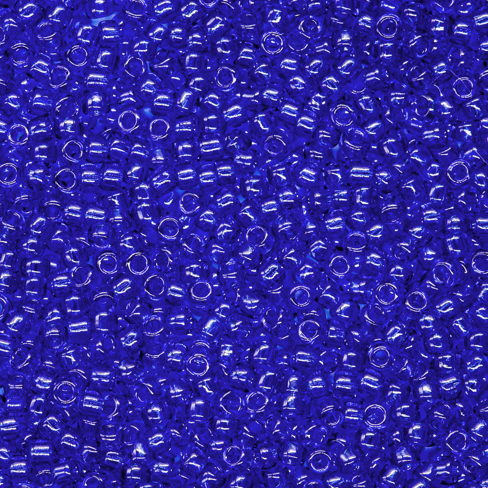 Японский бисер TOHO Round 15/0 (№8), прозрачный