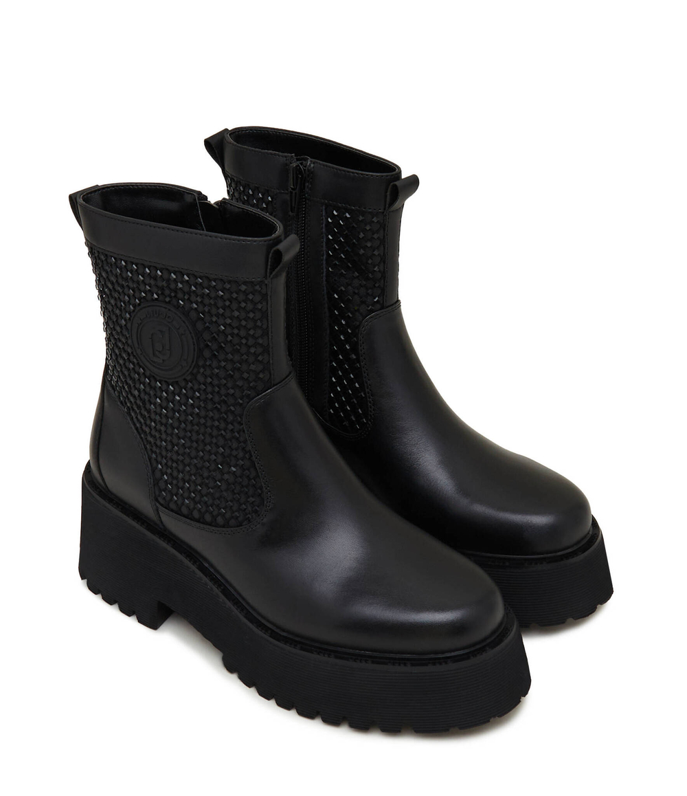 Кожаные ботильоны flair 07 Liu Jo - черный(SF3139 PX395)