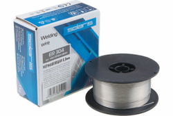 Проволока сварочная ER 304 0.8 мм, для нержавеющей стали, 1 кг SOLARIS WM-ER304-08010