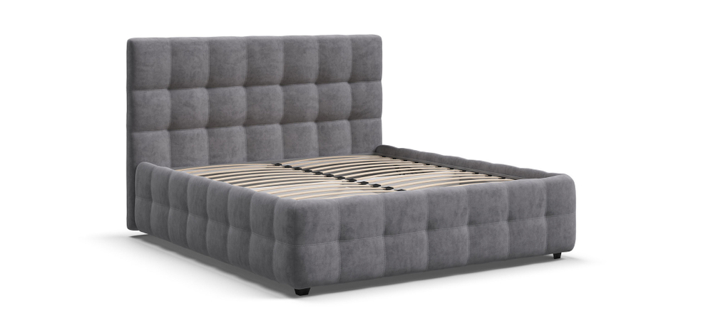 Босс Кровать+ПМ 140 Велюр Роял агат