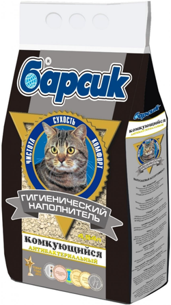 Барсик Комкующийся Антибактериальный 4,54л.