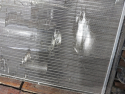 Радиатор двигателя Renault Logan 2 Б/У Оригинал 214105731R