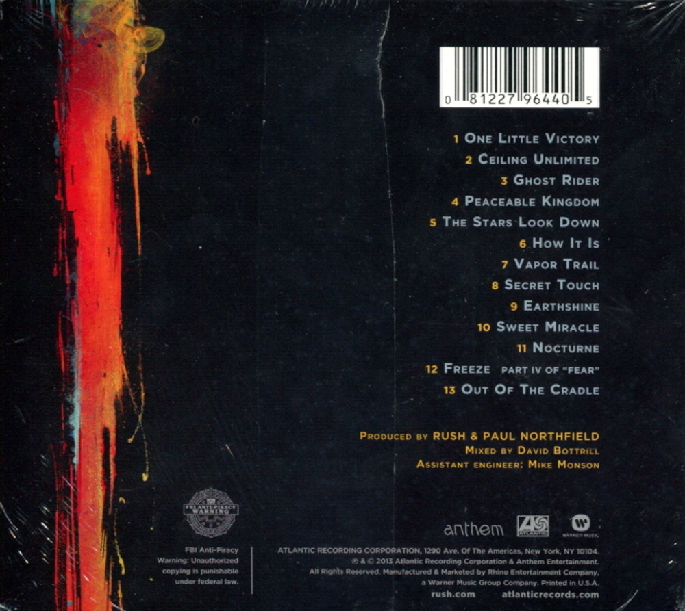 Rush / Vapor Trails Remixed (CD)