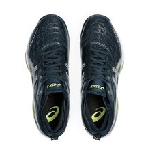 Кроссовки волейб. муж. ASICS Blast FF3 1071A076 401,р.11(рос.43.5),текстиль,кожзам, темно-синий