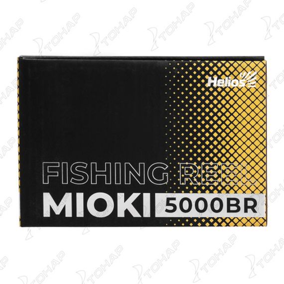 Катушка MIOKI 5000 BR 5+1 подшип + зап.шпуля Helios (HS-KF-M5000-S)