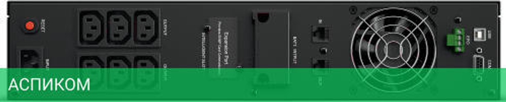 Источник бесперебойного питания Cyberpower 2000VA/1800W черный (OLS2000ERT2U)