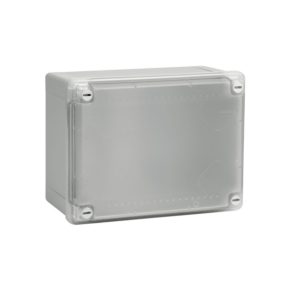 53920 коробка ответвительная с гладкими стенками и матовой крышкой 120х80х50 DKC