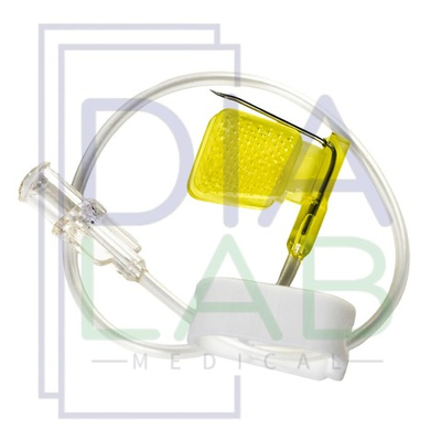 Игла Губера KDL 20G (0,9х25 мм) 10 шт с крыльями и инфузионной линией