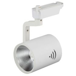 Трековый светильник однофазный ЭРА TR1-3040 WH светодиодный 30Вт 4000К белый | Однофазные светильники LED