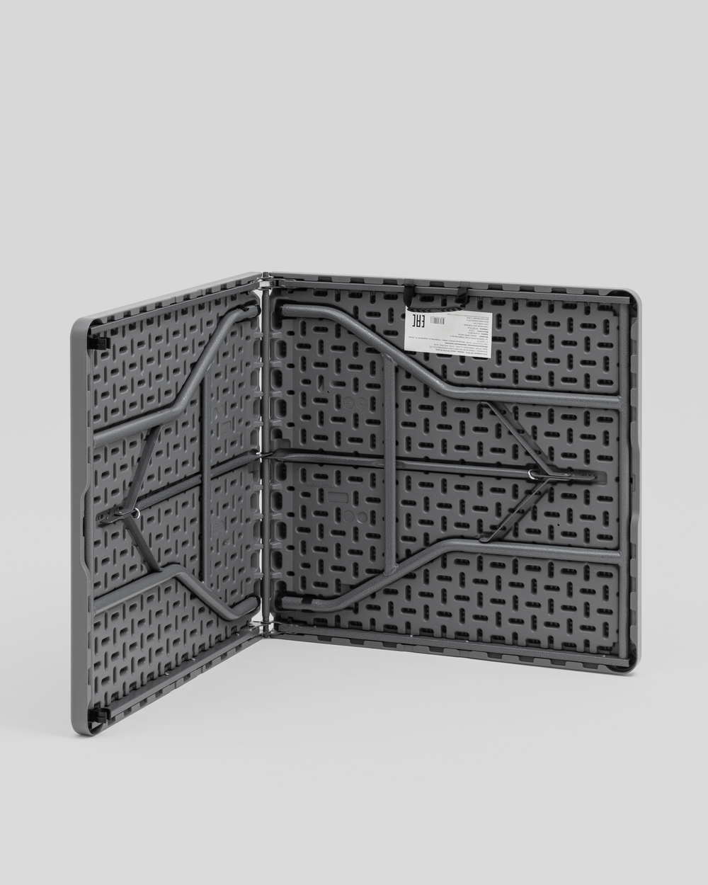 Стол-чемодан складной 152*74*74 серый