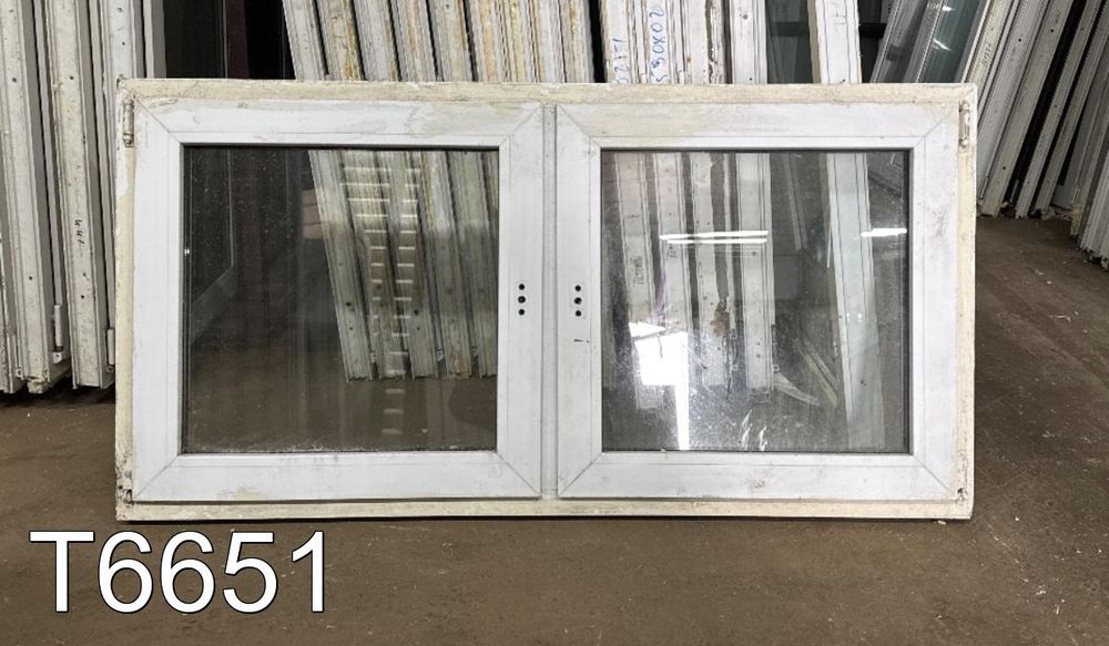 Окно Пластиковое Б/У 740(в) x 1450(ш)