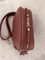 Сумка из натуральной кожи кросс боди