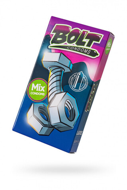 Презервативы Bolt Condoms, Mix, 6 шт.