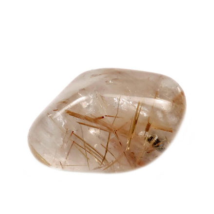 Галтовка кварц-волосатик 5.2гр.