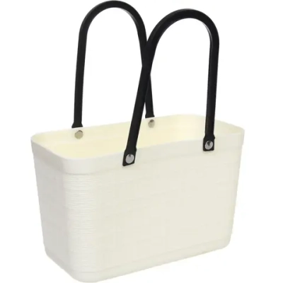 Корзина - сумка для хранения «СТЭНТ», цвет белый, 27.5*15*34см