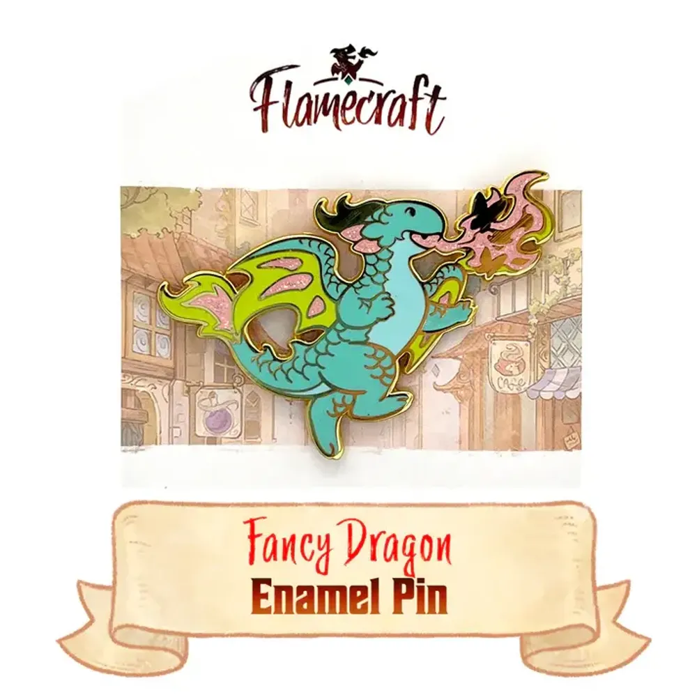 [Предзаказ] Fancy Dragon Enamel Pin