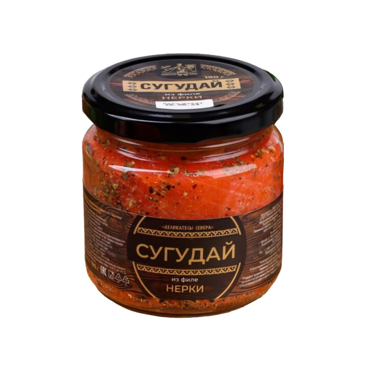 Сугудай из нерки филе-ломтики в масле, 190 г