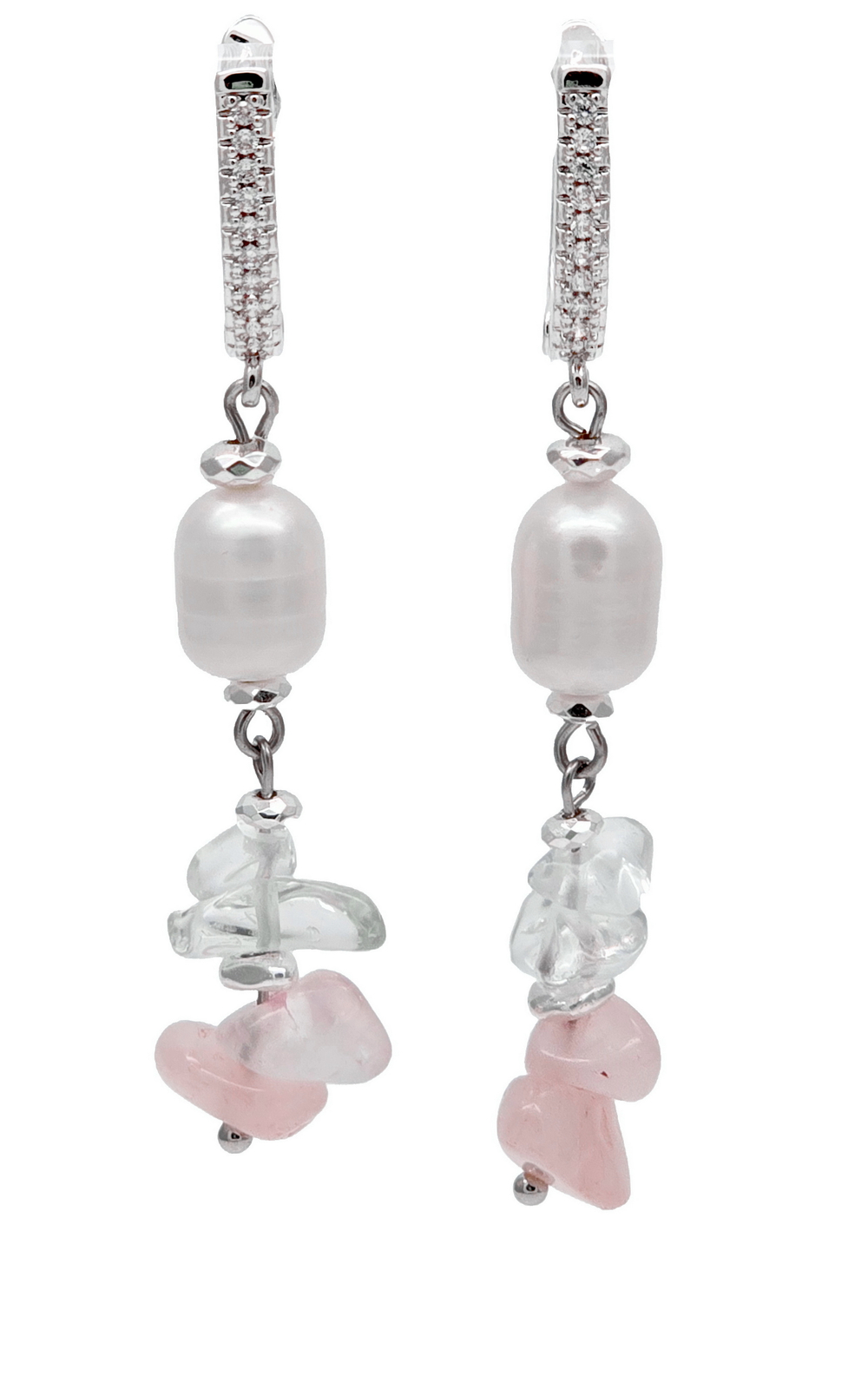 91002704 Серьги Роман с камнем