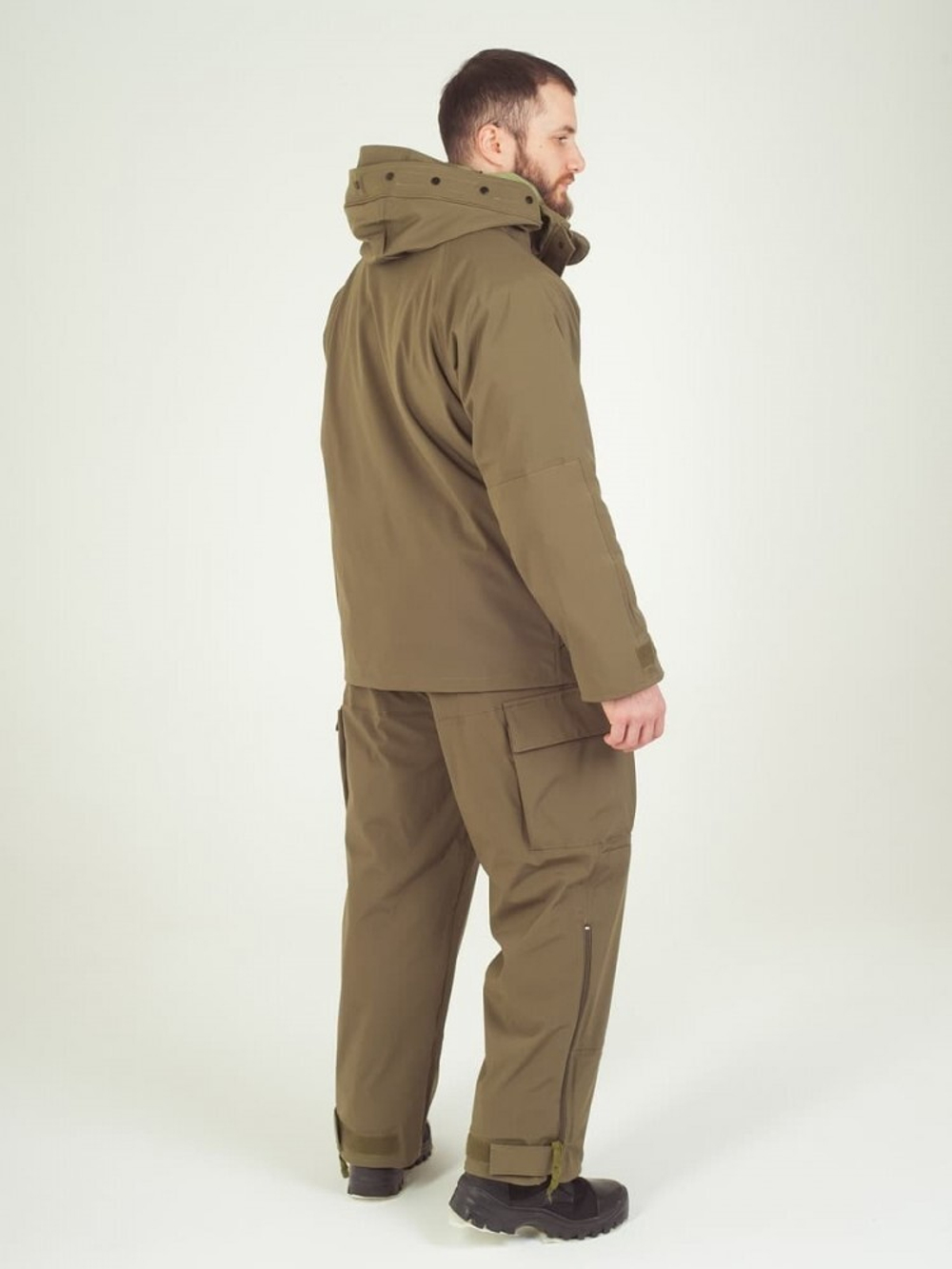 Костюм демисезонный мембранный на флисе олива