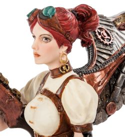 Veronese WS-382 Статуэтка в стиле Стимпанк «Девушка»