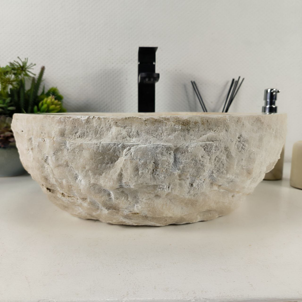 Раковина из оникса Erozy White EO-64375 45*40*15 0213