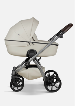 Tutis Коляска 2 в 1 UNO 5+ Leather Black Sesame