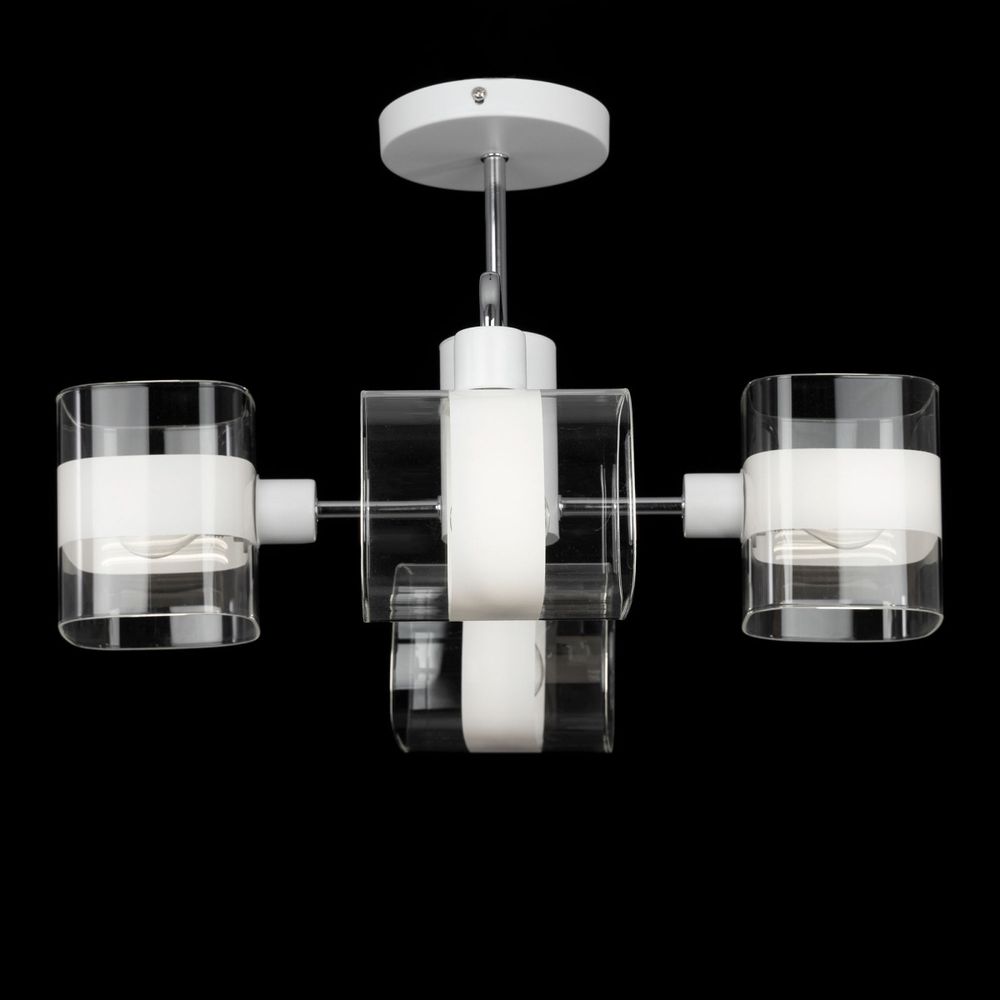 Citilux Бертон CL140140 Люстра потолочная Белая