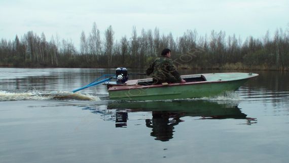 Подвесной лодочный мотор болотоход Bawad BWD 109 Long (GX270 Honda) 9 л.с.