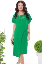 Платье нарядное зеленого цвета DStrend (Акция)