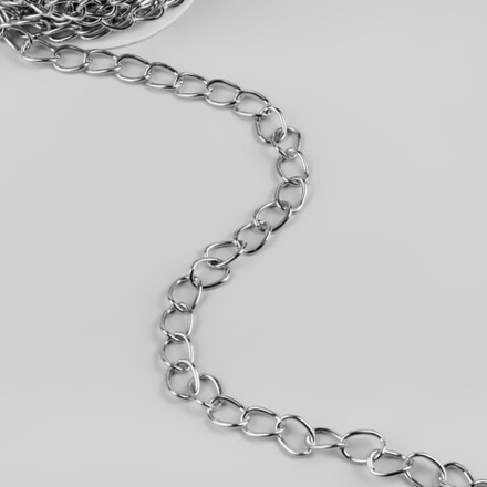 Цепочка железо 11*16мм ,серебряный