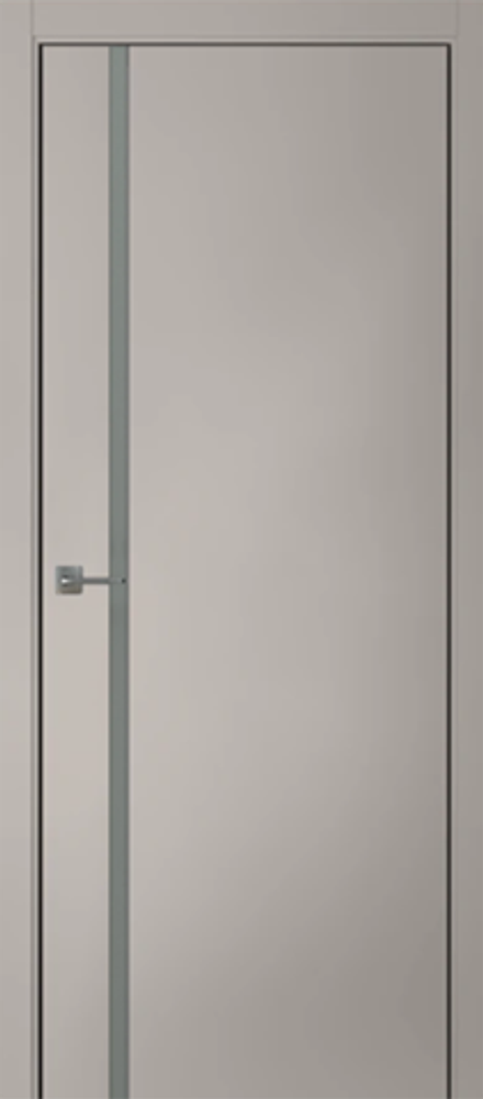 Межкомнатная дверь Фрамир Base 1/1 PO Ray белый Молескин