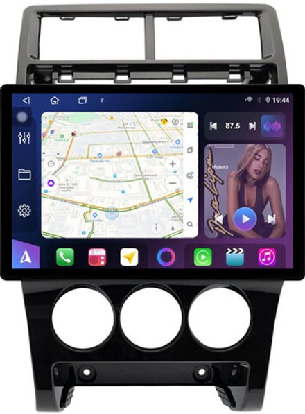 Магнитола для Lada Priora 2013-2018 - FarCar BX877 монитор 13" 2K QLED на Android 13, TS10, 6+128, CarPlay, 4G SIM-слот