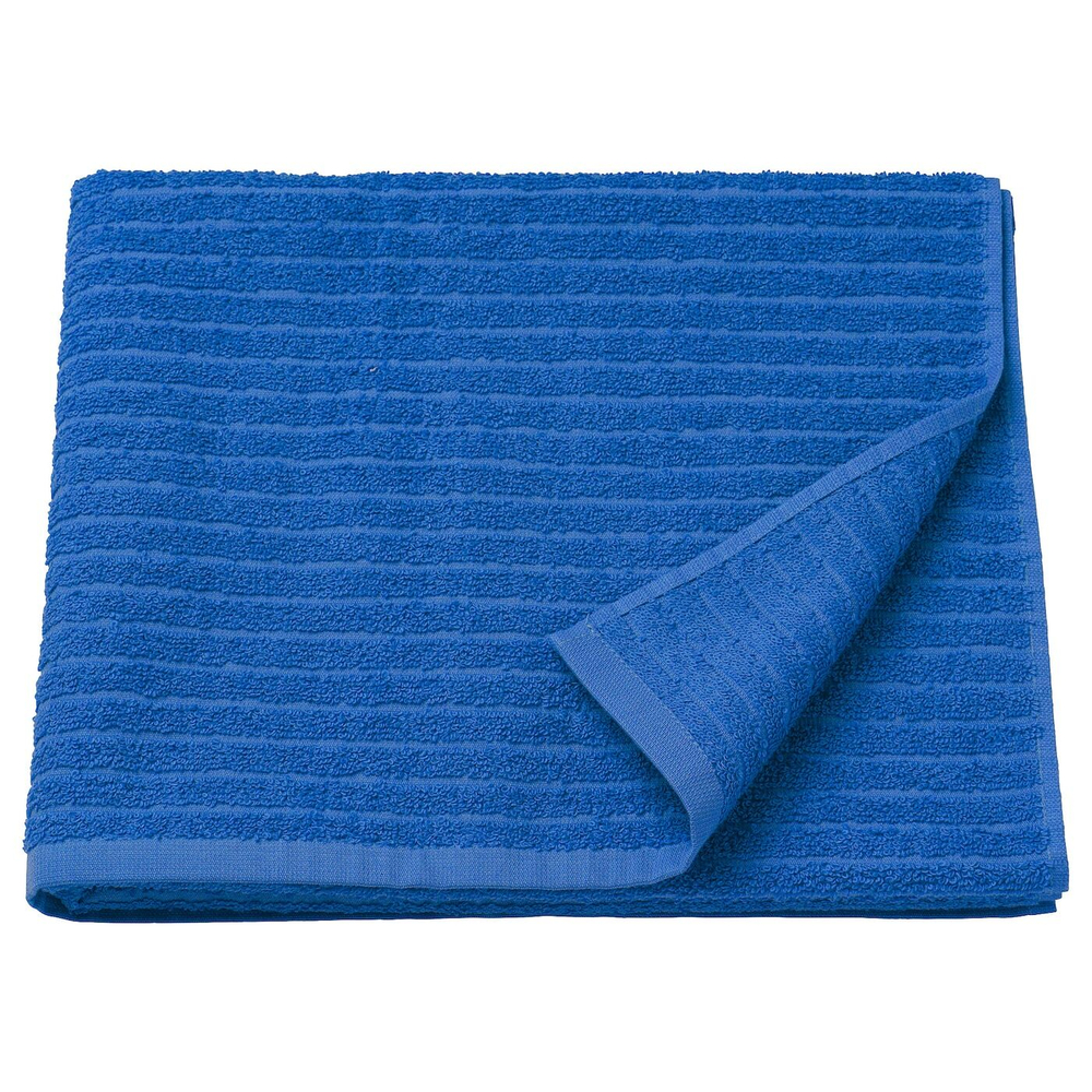 IKEA VÅGSJÖN  (ИКЕА ВÅГСЙÖН)  -  Полотенце банное, ярко-синее, 70x140 см